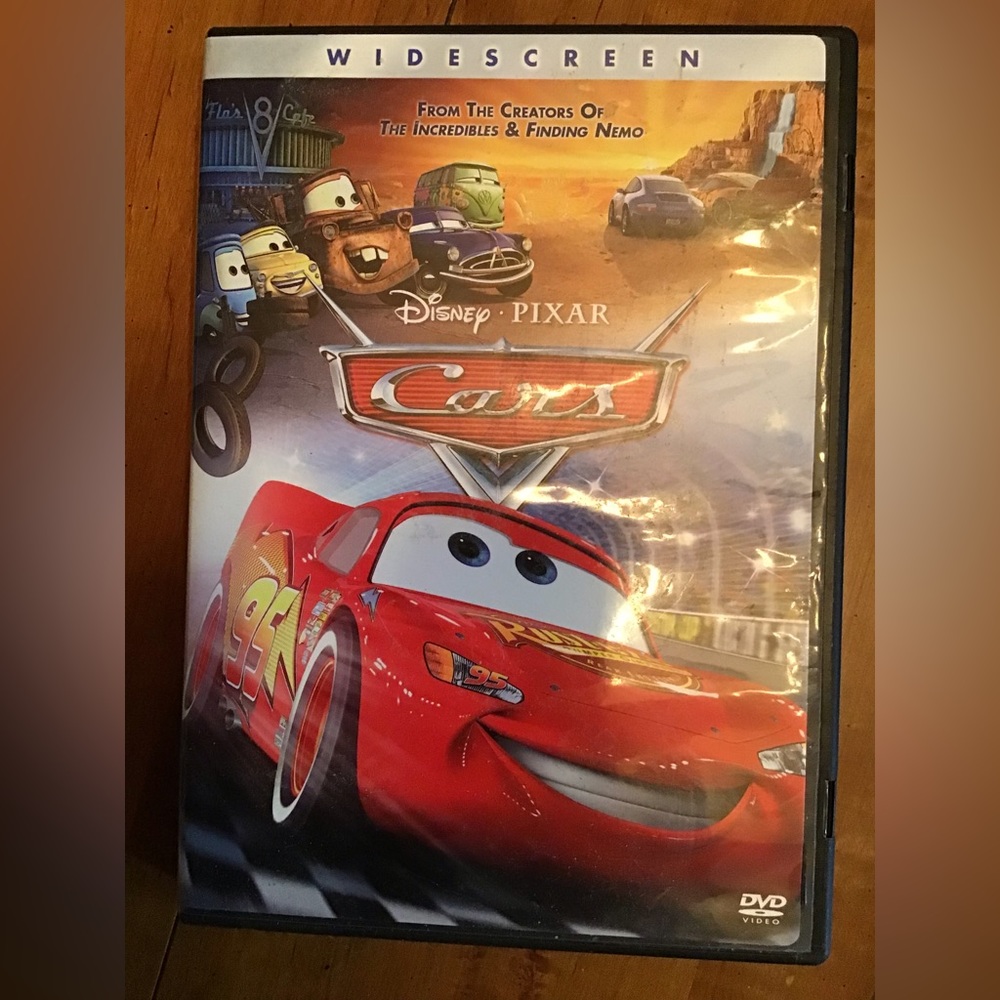 Kids DVD Cars Disney Pixar Movie